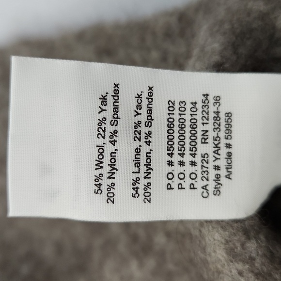 Aritzia Community Plutarch Wool yak blend Turtleneck sweater size S - Picture 4 of 10